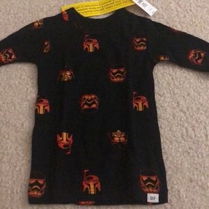 Gap toddler organic cotton pajamas stars wars boy 3T